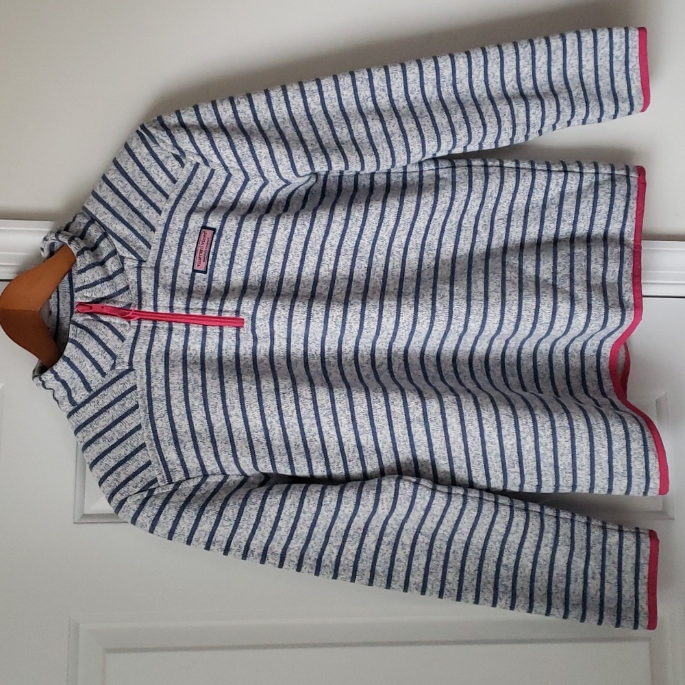 Vineyard Vines Girls 1/4 Zip  XL